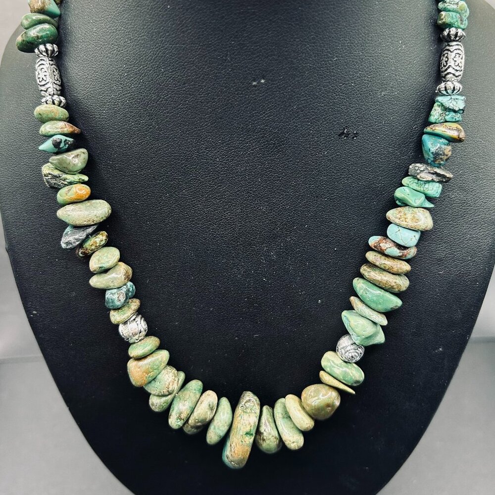 Handmade Green Jasper Necklace